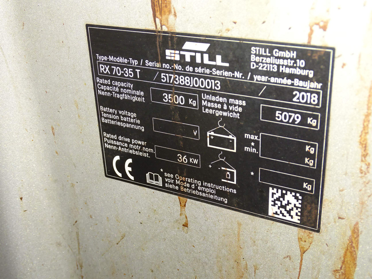 Still RX70-35T - מלגזת LPG: תמונה 5 Still RX70-35T - מלגזת LPG: תמונה 5