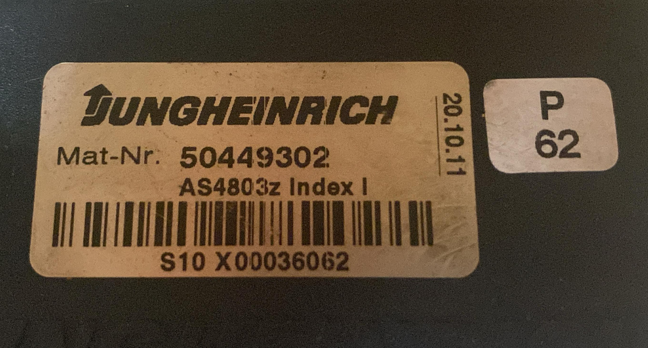 Jungheinrich Forklift ECU 50449302 - ECU עבור מלגזה: תמונה 3 Jungheinrich Forklift ECU 50449302 - ECU עבור מלגזה: תמונה 3