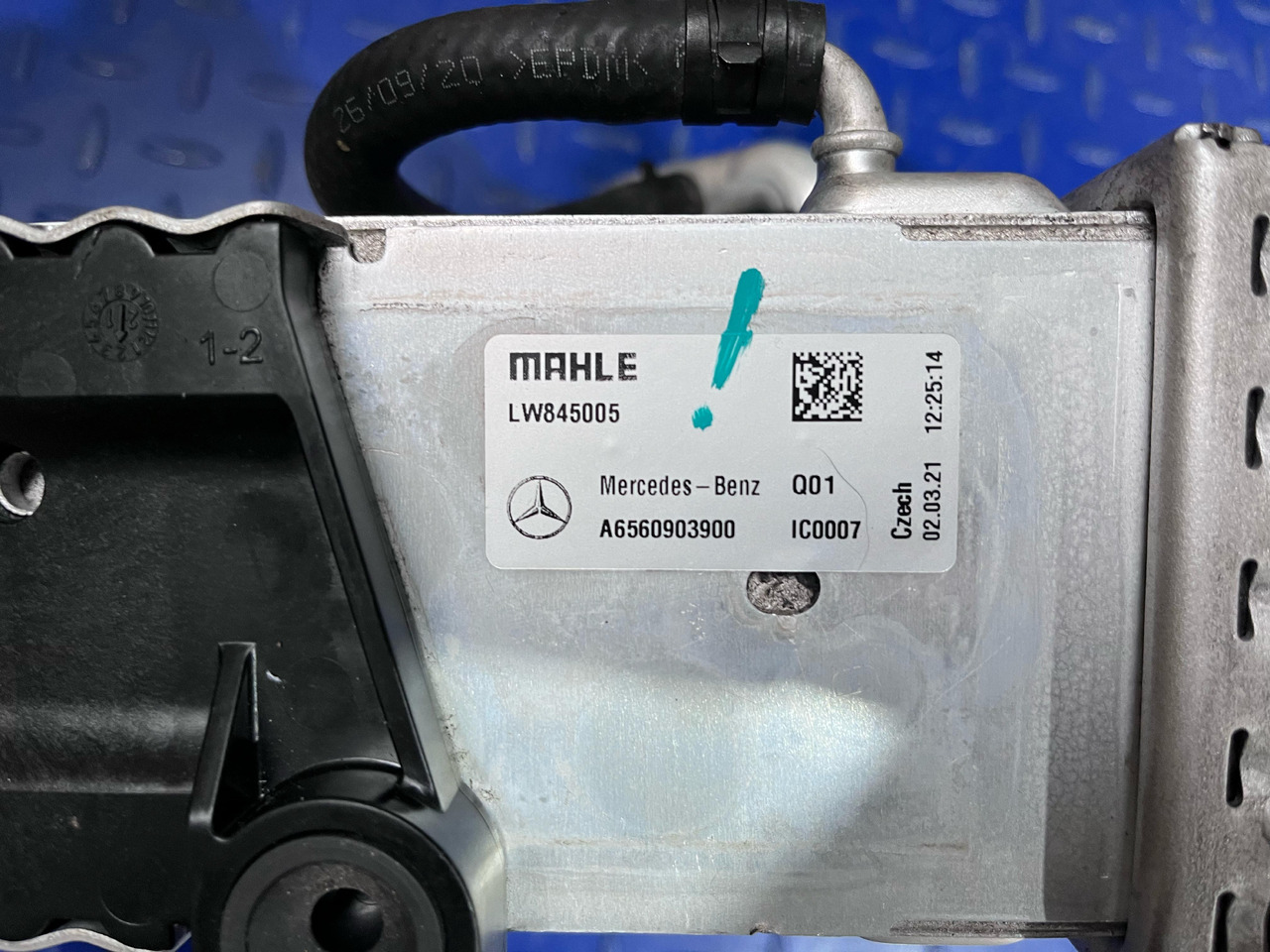 MAHLE Mercedes Benz A6560903900 - מקרר פנימי: תמונה 5 MAHLE Mercedes Benz A6560903900 - מקרר פנימי: תמונה 5