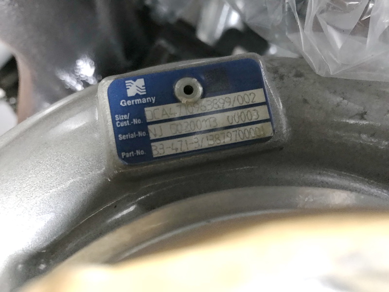 Mercedes Actros MP4 OM471 Euro 6 - טורבו עבור משאית: תמונה 2 Mercedes Actros MP4 OM471 Euro 6 - טורבו עבור משאית: תמונה 2