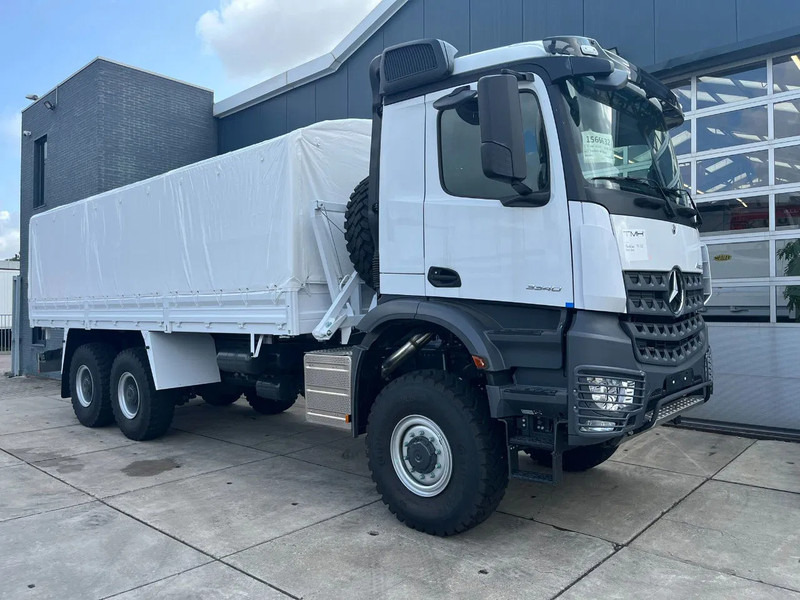 חָדָשׁ משאית וילונות צד Mercedes-Benz Arocs 3340 A 6x6 Cargo Truck: תמונה 8