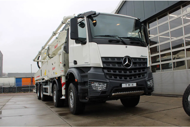 חָדָשׁ משאית משאבת בטון Mercedes-Benz Arocs 4140 8x4 Sany SY43 Concrete pump Build by Putzmeister: תמונה 6