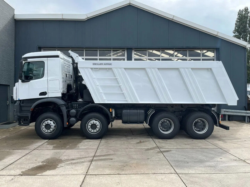 Mercedes-Benz Arocs 4140 K 8x4 Meiller tipper - מזהיר: תמונה 2 Mercedes-Benz Arocs 4140 K 8x4 Meiller tipper - מזהיר: תמונה 2
