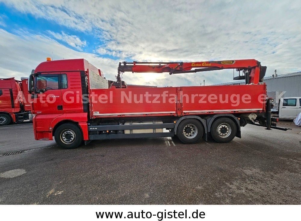 MAN TGX 26.540 6x2LL - משאית צד נופל/ שטוחה, משאית מנוף: תמונה 3 MAN TGX 26.540 6x2LL - משאית צד נופל/ שטוחה, משאית מנוף: תמונה 3
