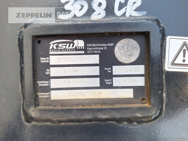 מיני מחפר Cat 308-06A: תמונה 11