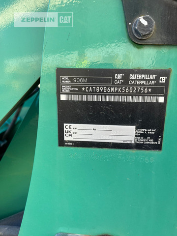 Cat 906M - מעמיס גלגלים: תמונה 5 Cat 906M - מעמיס גלגלים: תמונה 5