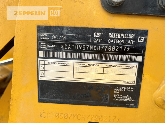 Cat 907M - מעמיס גלגלים: תמונה 5 Cat 907M - מעמיס גלגלים: תמונה 5