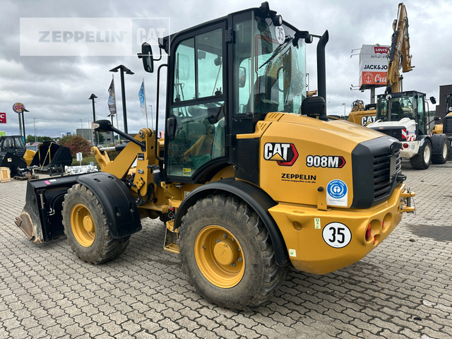 Cat 908M - מעמיס גלגלים: תמונה 1 Cat 908M - מעמיס גלגלים: תמונה 1