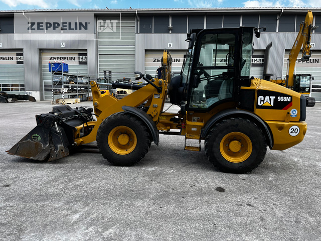 Cat 908M - מעמיס גלגלים: תמונה 1 Cat 908M - מעמיס גלגלים: תמונה 1