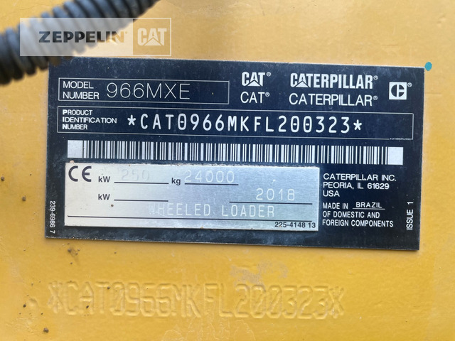 Cat 966MXE - מעמיס גלגלים: תמונה 2 Cat 966MXE - מעמיס גלגלים: תמונה 2