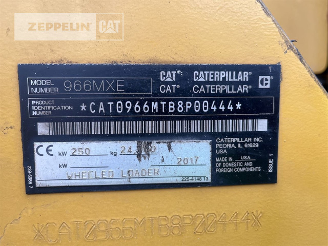 Cat 966MXE - מעמיס גלגלים: תמונה 2 Cat 966MXE - מעמיס גלגלים: תמונה 2