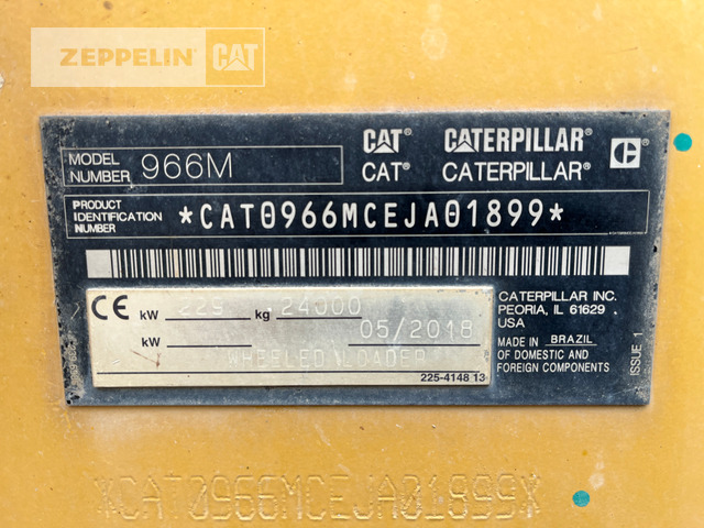 Cat 966M - מעמיס גלגלים: תמונה 5 Cat 966M - מעמיס גלגלים: תמונה 5