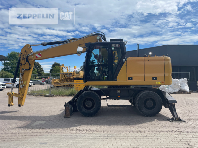 Cat M316-07A - מחפר גלגלים: תמונה 2 Cat M316-07A - מחפר גלגלים: תמונה 2
