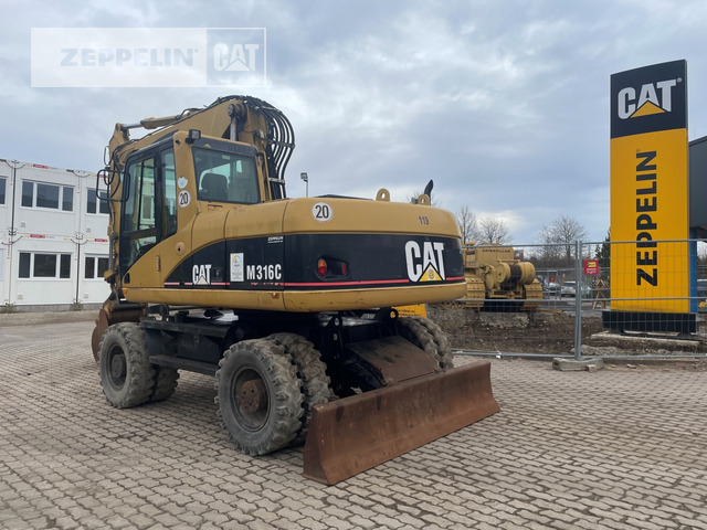 Cat M316C - מחפר גלגלים: תמונה 3 Cat M316C - מחפר גלגלים: תמונה 3