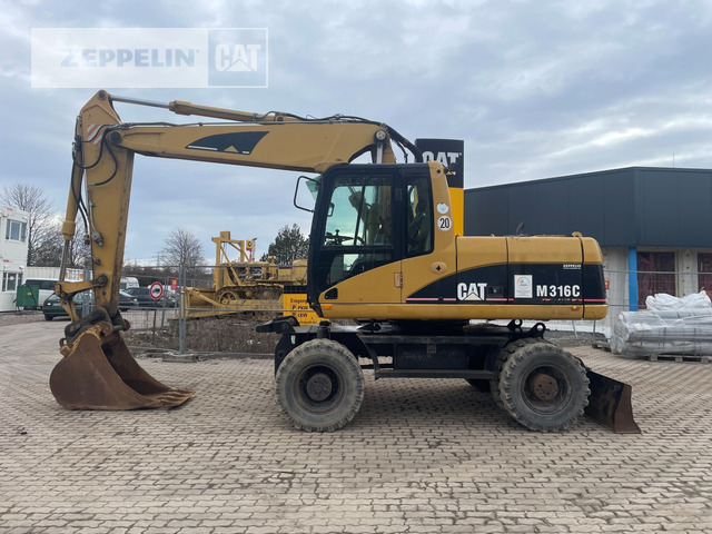 Cat M316C - מחפר גלגלים: תמונה 2 Cat M316C - מחפר גלגלים: תמונה 2