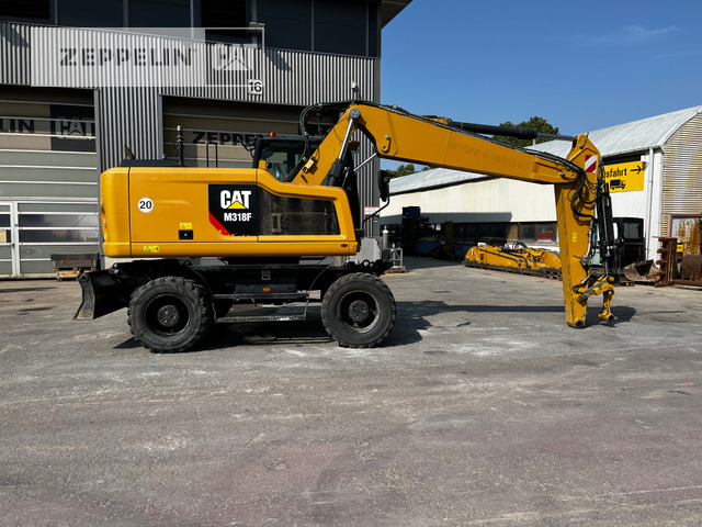 Cat M318F - מחפר גלגלים: תמונה 5 Cat M318F - מחפר גלגלים: תמונה 5
