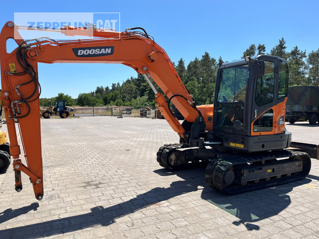 Doosan DX85R-3 - מיני מחפר: תמונה 1 Doosan DX85R-3 - מיני מחפר: תמונה 1