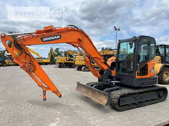 Doosan DX85R-3 - מיני מחפר: תמונה 1 Doosan DX85R-3 - מיני מחפר: תמונה 1