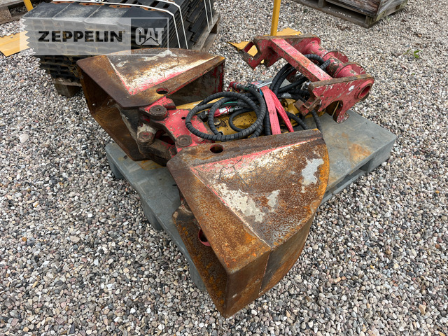 Hydraulik-Greifer-Technologie Prim.-Prod. Komponen - דלי מכל קונכיה: תמונה 1 Hydraulik-Greifer-Technologie Prim.-Prod. Komponen - דלי מכל קונכיה: תמונה 1