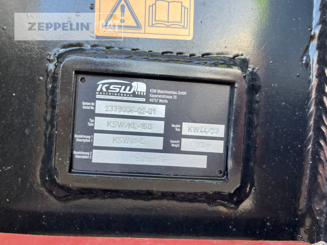 KSW Maschinenbau GmbH Kabellöffel 150 MS01 - דלי מחפר: תמונה 2 KSW Maschinenbau GmbH Kabellöffel 150 MS01 - דלי מחפר: תמונה 2