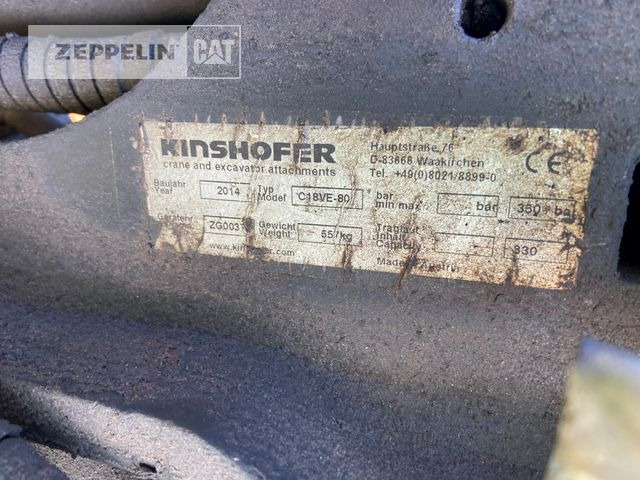 Kinshofer Greifer Kinsho 800mm - דלי מכל קונכיה עבור מכונת בנייה: תמונה 4 Kinshofer Greifer Kinsho 800mm - דלי מכל קונכיה עבור מכונת בנייה: תמונה 4