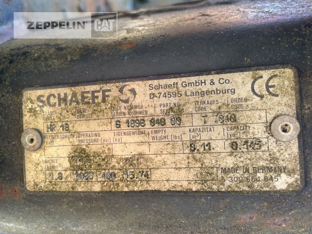 Komponenten TL400 Schaeff HR18 - דלי מחפר עבור מכונת בנייה: תמונה 4 Komponenten TL400 Schaeff HR18 - דלי מחפר עבור מכונת בנייה: תמונה 4