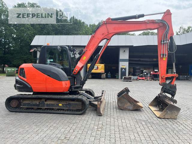 Kubota KX080-4 - מיני מחפר: תמונה 4 Kubota KX080-4 - מיני מחפר: תמונה 4