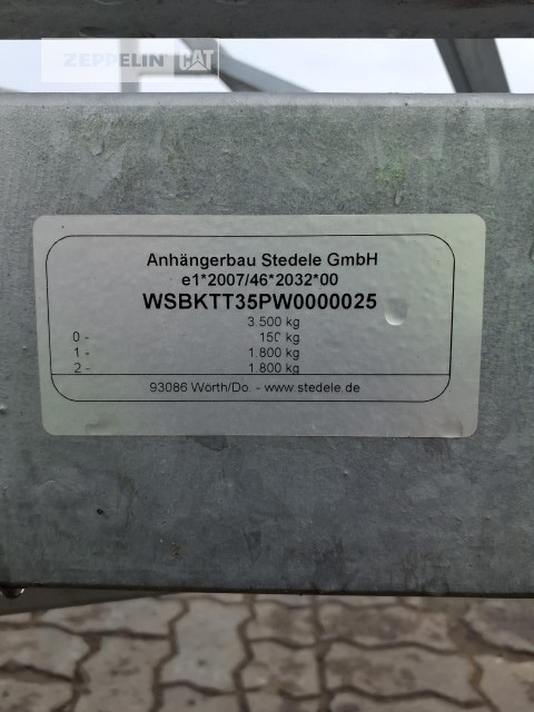 Sonstiges Stedele KTT 35 - נגרר לגלגל כבלים: תמונה 5 Sonstiges Stedele KTT 35 - נגרר לגלגל כבלים: תמונה 5