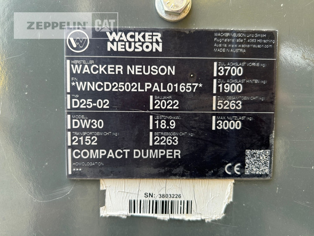 Wacker DW30 - מסיר פסולת מפרקי: תמונה 5 Wacker DW30 - מסיר פסולת מפרקי: תמונה 5