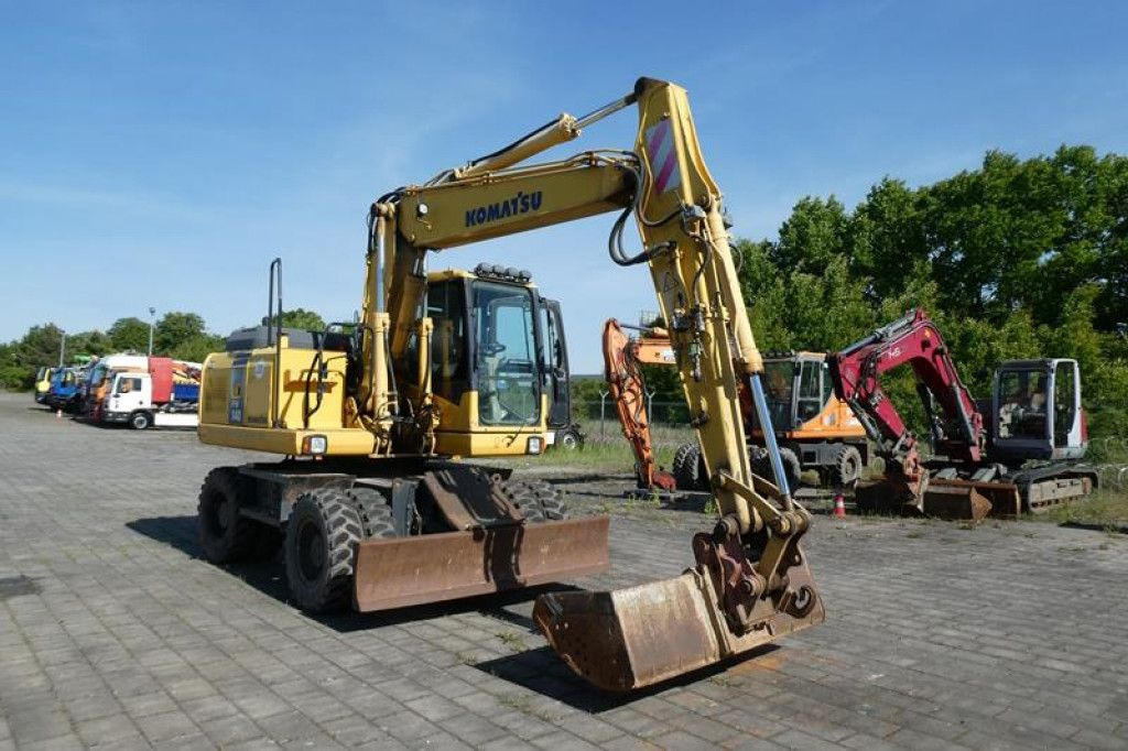 Komatsu Mobilbagger PW140-7 Mobilbagger - מחפר גלגלים: תמונה 1 Komatsu Mobilbagger PW140-7 Mobilbagger - מחפר גלגלים: תמונה 1