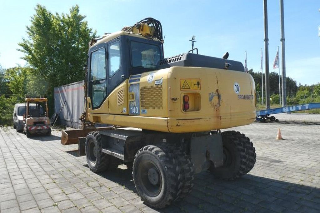 Komatsu Mobilbagger PW140-7 Mobilbagger - מחפר גלגלים: תמונה 4 Komatsu Mobilbagger PW140-7 Mobilbagger - מחפר גלגלים: תמונה 4