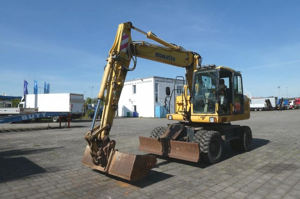 Komatsu Mobilbagger PW140-7 Mobilbagger - מחפר גלגלים: תמונה 2 Komatsu Mobilbagger PW140-7 Mobilbagger - מחפר גלגלים: תמונה 2