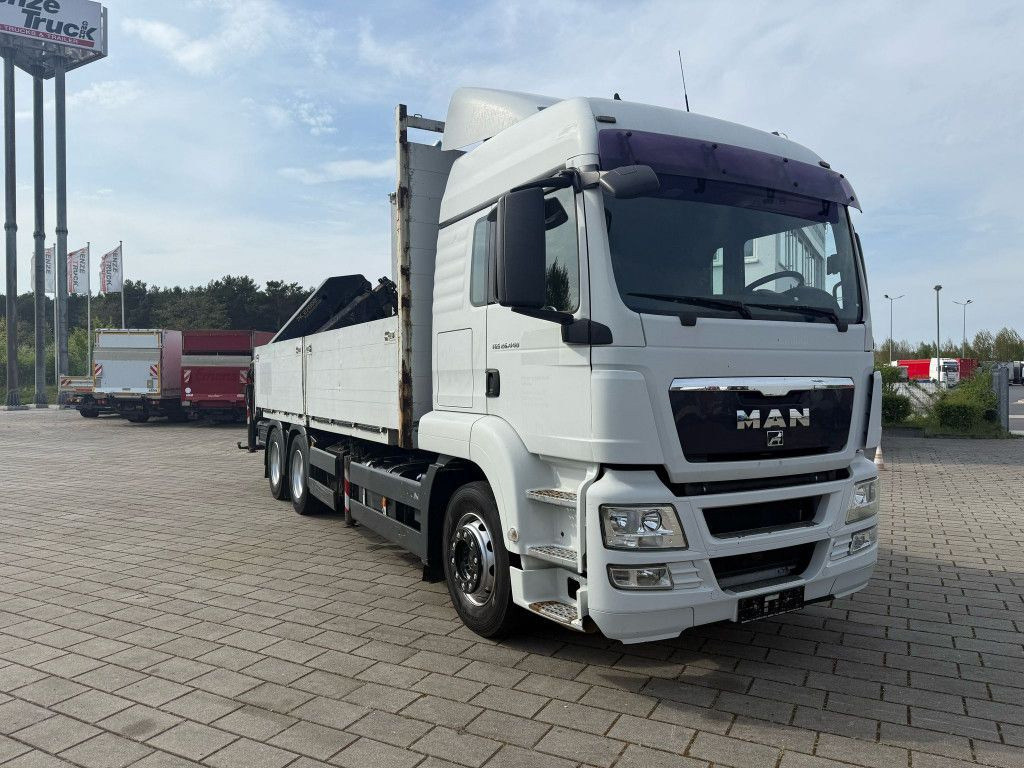 MAN TG-S 26.440 6x4 Pritsche Heckkran PK 27002+Funk - משאית מנוף: תמונה 4 MAN TG-S 26.440 6x4 Pritsche Heckkran PK 27002+Funk - משאית מנוף: תמונה 4