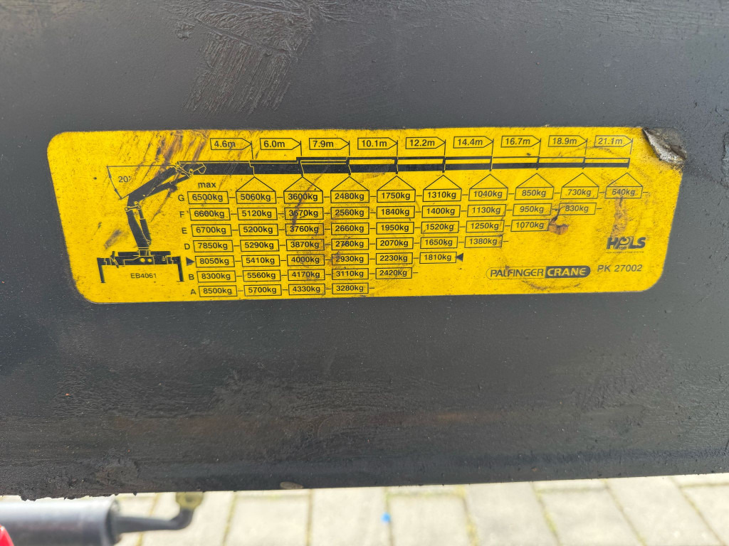 MAN TG-S 26.440 6x4 Pritsche Heckkran PK 27002+Funk - משאית צד נופל/ שטוחה, משאית מנוף: תמונה 4 MAN TG-S 26.440 6x4 Pritsche Heckkran PK 27002+Funk - משאית צד נופל/ שטוחה, משאית מנוף: תמונה 4