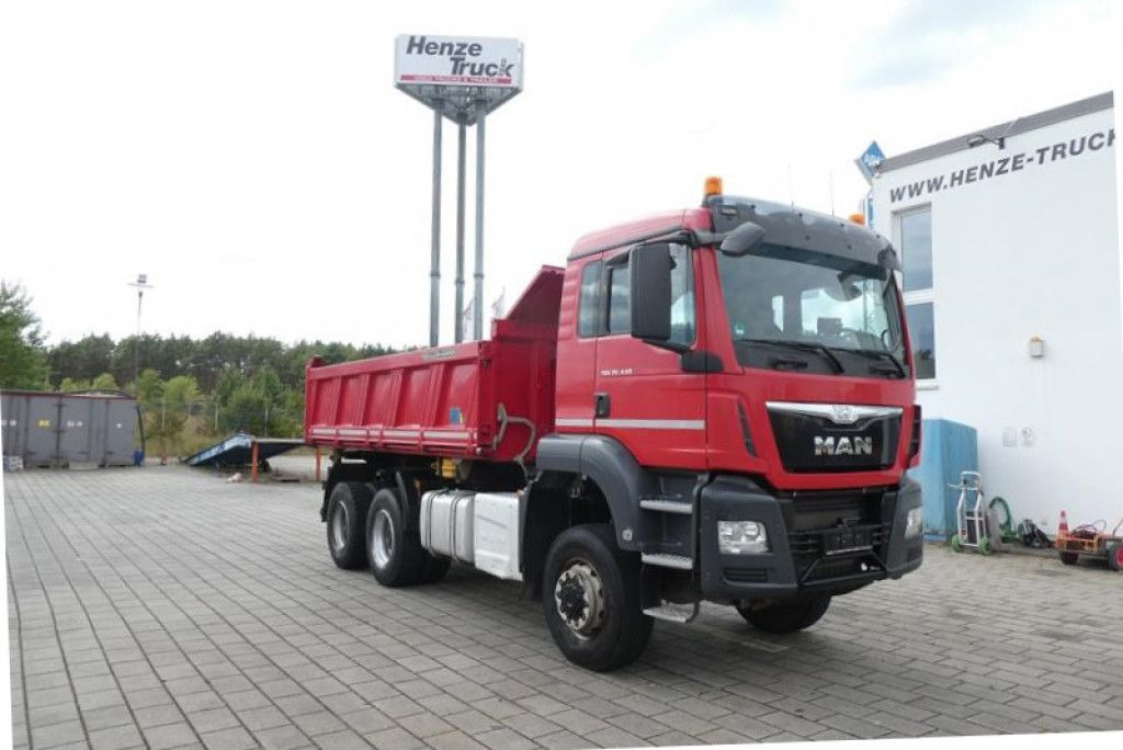 MAN TG-S 26.440 6x6 3-Achs Allradkipper Meiller - מזהיר: תמונה 1 MAN TG-S 26.440 6x6 3-Achs Allradkipper Meiller - מזהיר: תמונה 1
