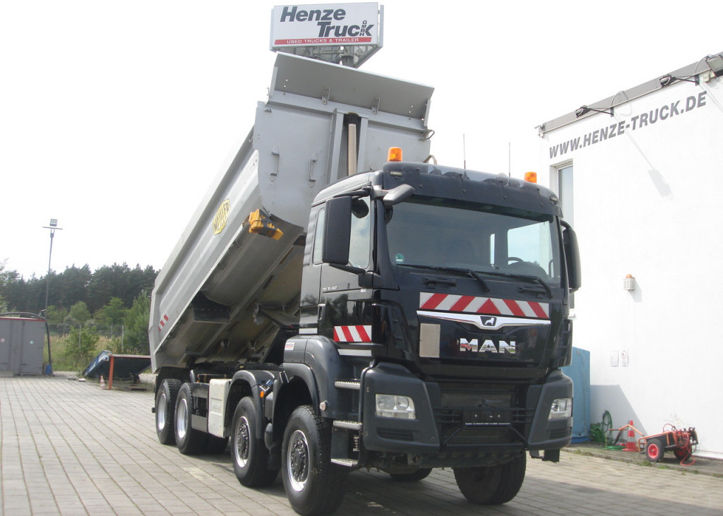 MAN TG-S 35.460 8x6 4 Achs Muldenkipper Meiller 18m³ - מסיר פסולת: תמונה 1 MAN TG-S 35.460 8x6 4 Achs Muldenkipper Meiller 18m³ - מסיר פסולת: תמונה 1