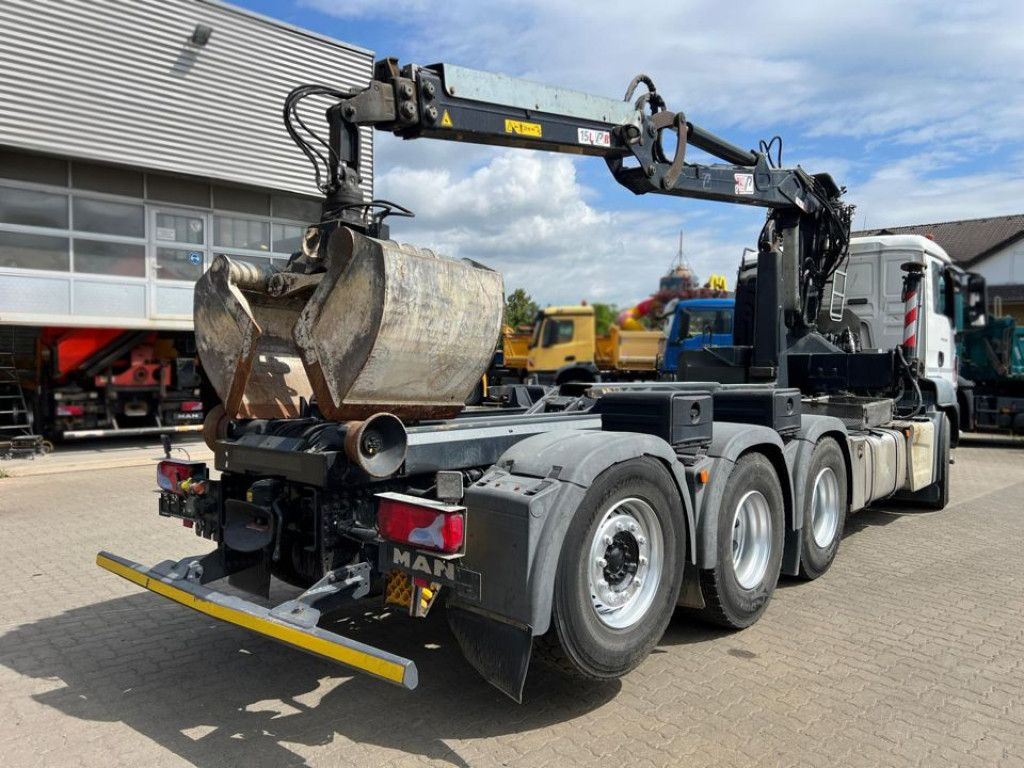 MAN TG-S 35.480 8x4 BL Abrollkipper mit Kran Penz-15 - משאית מנוף: תמונה 5 MAN TG-S 35.480 8x4 BL Abrollkipper mit Kran Penz-15 - משאית מנוף: תמונה 5