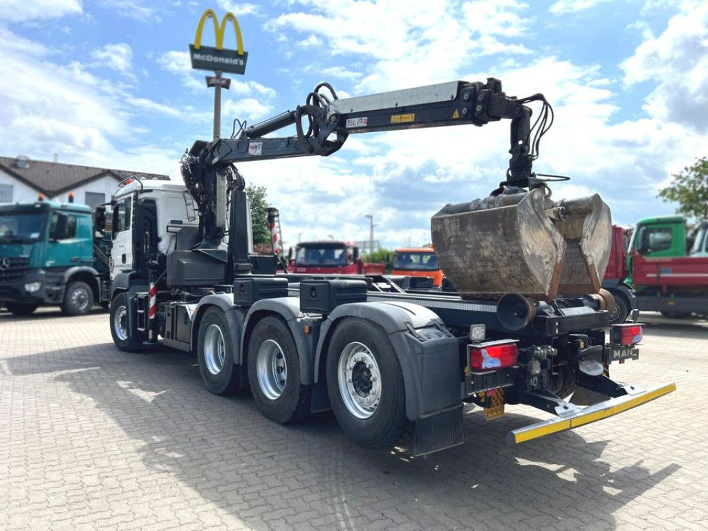 MAN TG-S 35.480 8x4 BL Abrollkipper mit Kran Penz-15 - משאית מנוף: תמונה 4 MAN TG-S 35.480 8x4 BL Abrollkipper mit Kran Penz-15 - משאית מנוף: תמונה 4