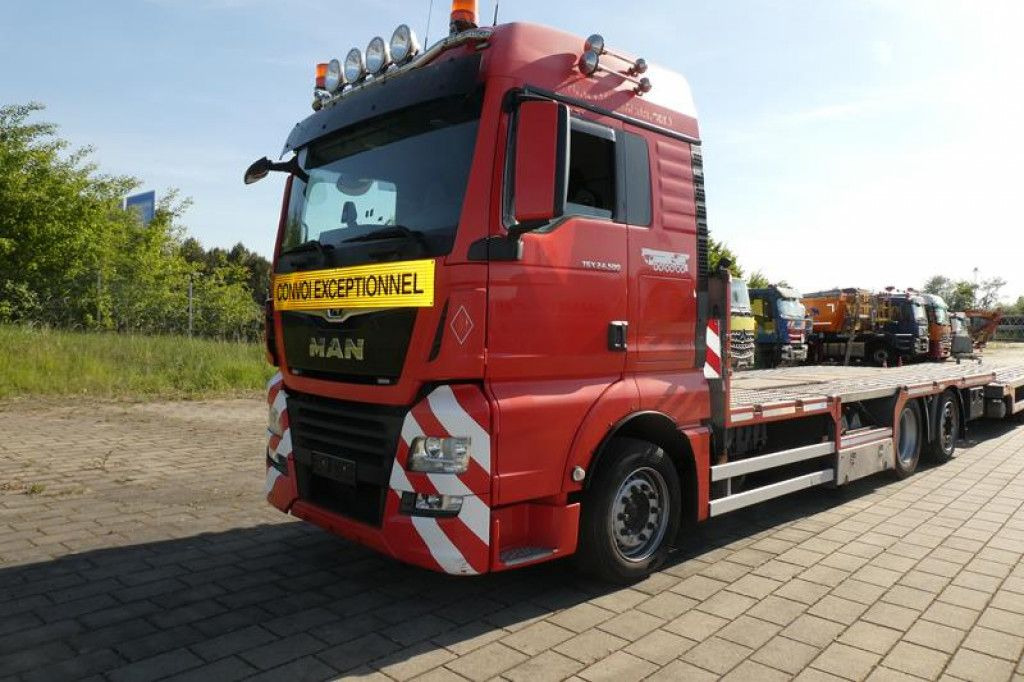 MAN TG-X 24.500 6x2-4 LL-U Pritsche Maschinentranspo - משאית הובלה אוטומטית: תמונה 3 MAN TG-X 24.500 6x2-4 LL-U Pritsche Maschinentranspo - משאית הובלה אוטומטית: תמונה 3
