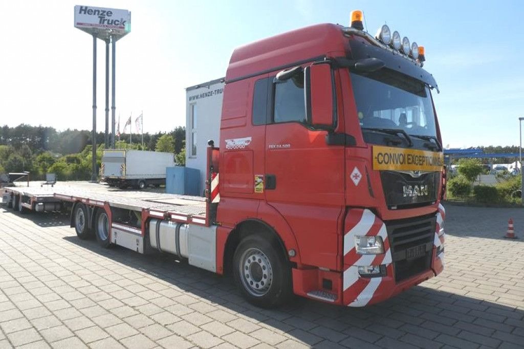 MAN TG-X 24.500 6x2-4 LL-U Pritsche Maschinentranspo - משאית צד נופל/ שטוחה: תמונה 2 MAN TG-X 24.500 6x2-4 LL-U Pritsche Maschinentranspo - משאית צד נופל/ שטוחה: תמונה 2