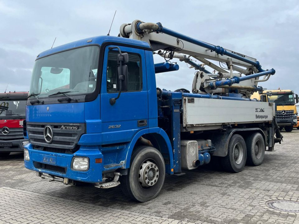 MERCEDES-BENZ Actros 2632 6x4 Betonpumpe Schwing 24m - משאית משאבת בטון: תמונה 1 MERCEDES-BENZ Actros 2632 6x4 Betonpumpe Schwing 24m - משאית משאבת בטון: תמונה 1