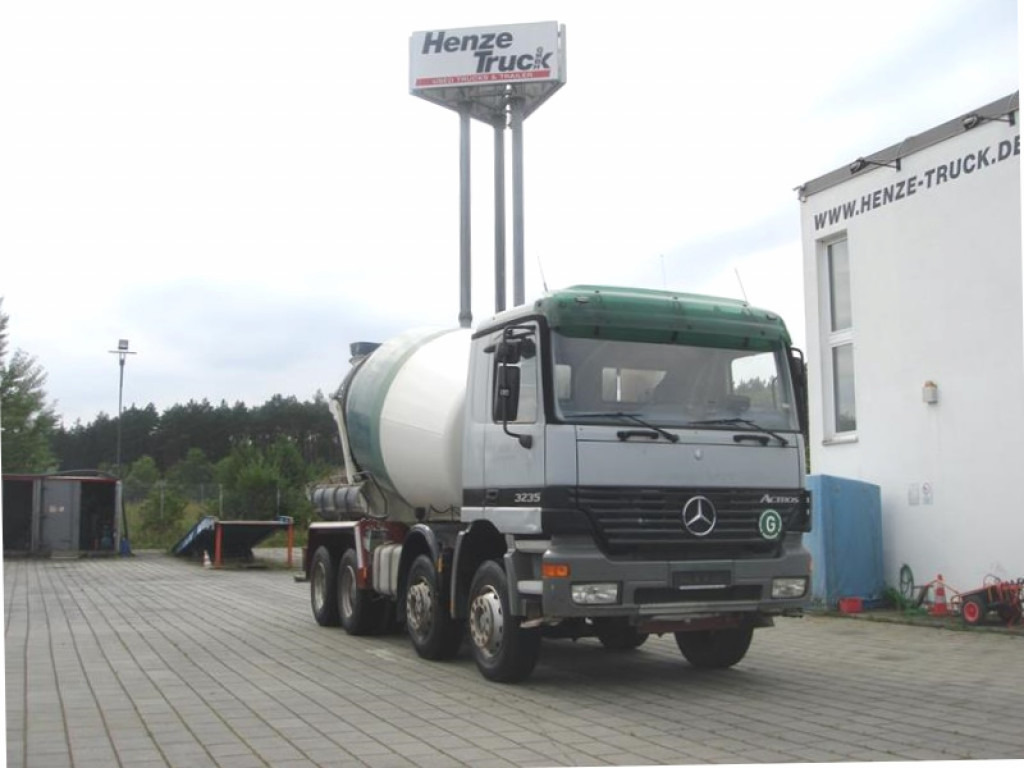 MERCEDES-BENZ Actros 3235 B 8x4 Betonmischer Stetter 9m³ -Deutsch - משאית: תמונה 1 MERCEDES-BENZ Actros 3235 B 8x4 Betonmischer Stetter 9m³ -Deutsch - משאית: תמונה 1