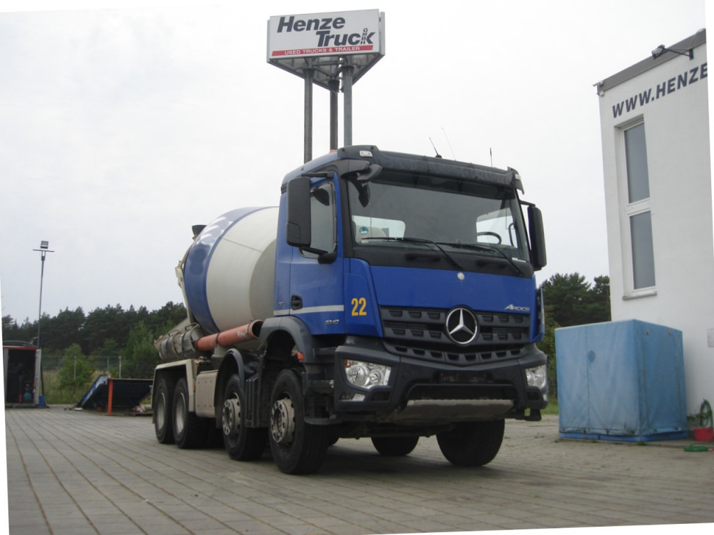 MERCEDES-BENZ Arocs 3240 B Betonmischer Stetter - משאית: תמונה 1 MERCEDES-BENZ Arocs 3240 B Betonmischer Stetter - משאית: תמונה 1