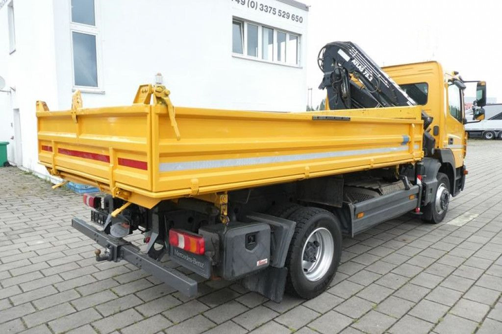 Mercedes-Benz Atego 1224 K 2-Achs Kipper Kran 2x Hdr Ausschub - מזהיר, משאית מנוף: תמונה 5 Mercedes-Benz Atego 1224 K 2-Achs Kipper Kran 2x Hdr Ausschub - מזהיר, משאית מנוף: תמונה 5