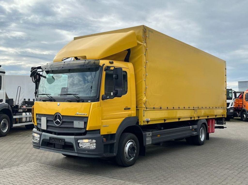 Mercedes-Benz Atego 1224 L Pritsche LBW LBW 1.5to - משאית צד נופל/ שטוחה: תמונה 1 Mercedes-Benz Atego 1224 L Pritsche LBW LBW 1.5to - משאית צד נופל/ שטוחה: תמונה 1