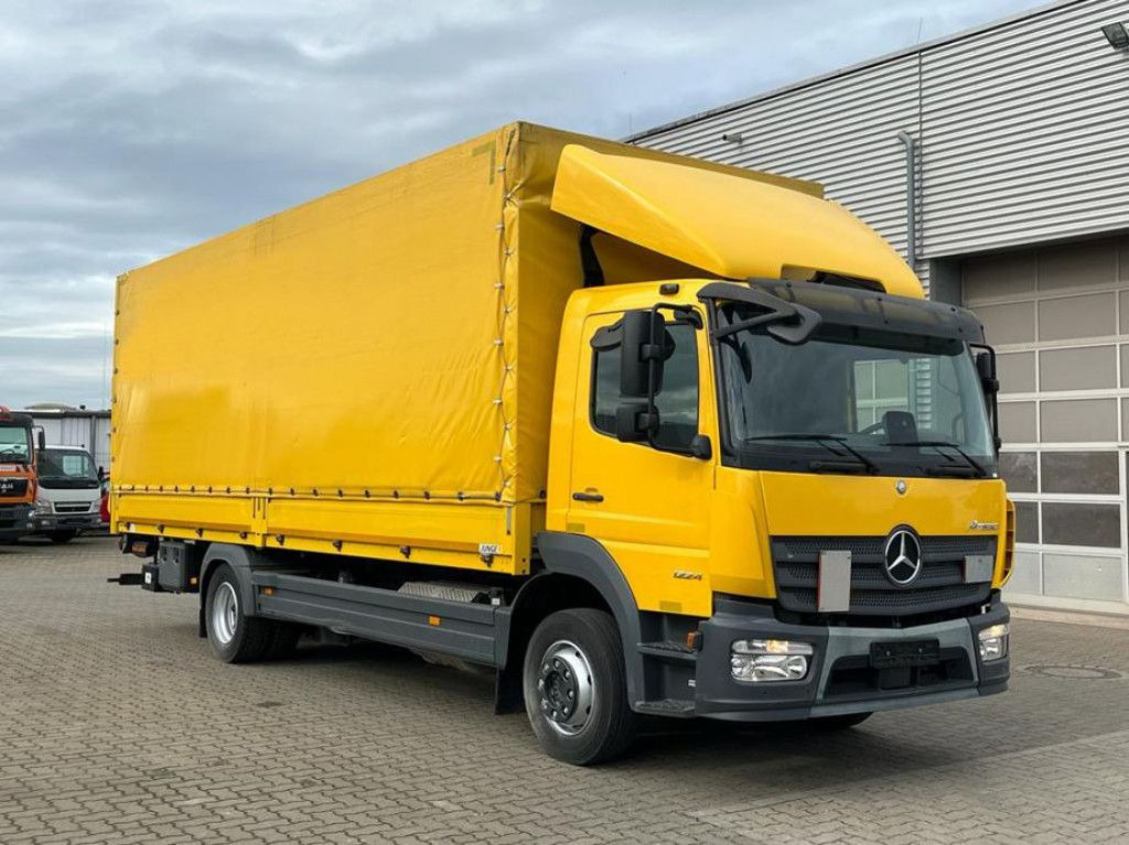 Mercedes-Benz Atego 1224 L Pritsche LBW LBW 1.5to - משאית וילונות צד: תמונה 2 Mercedes-Benz Atego 1224 L Pritsche LBW LBW 1.5to - משאית וילונות צד: תמונה 2