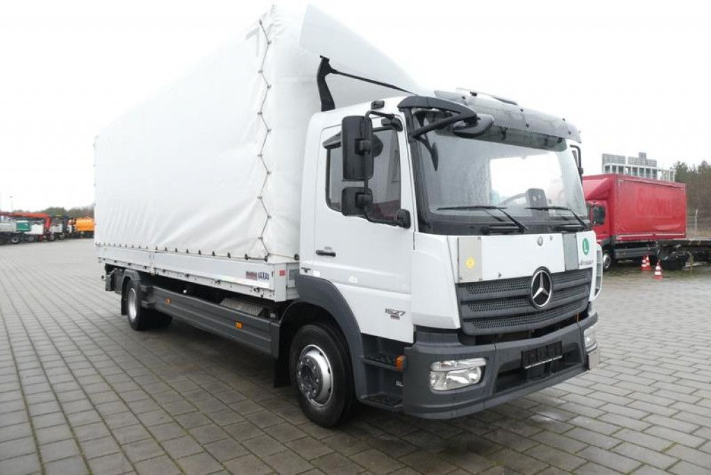Mercedes-Benz Atego 1527 L Pritsche LBW - משאית צד נופל/ שטוחה: תמונה 1 Mercedes-Benz Atego 1527 L Pritsche LBW - משאית צד נופל/ שטוחה: תמונה 1