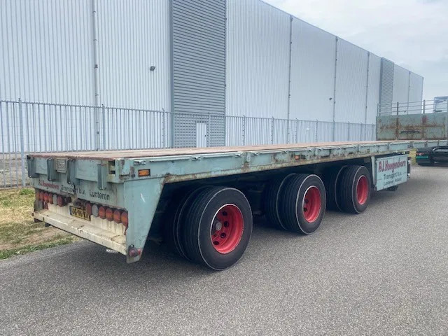 Floor open oplegger 3 asser uitschuifbaar, 2 x stuur, 1 x liftas - סמיטריילר צד נופל/ שטוח: תמונה 5 Floor open oplegger 3 asser uitschuifbaar, 2 x stuur, 1 x liftas - סמיטריילר צד נופל/ שטוח: תמונה 5
