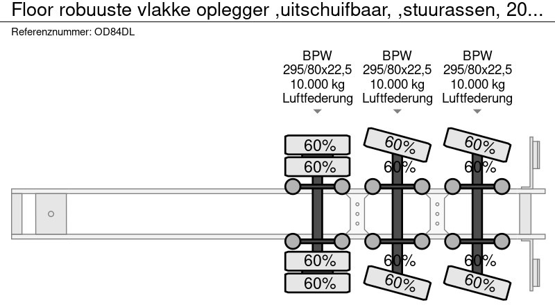 הַחכָּרָה Floor robuuste vlakke oplegger ,uitschuifbaar, ,stuurassen, 20 mtr met stalen bodem/frame. kranenprofiel. Floor robuuste vlakke oplegger ,uitschuifbaar, ,stuurassen, 20 mtr met stalen bodem/frame. kranenprofiel.: תמונה 13