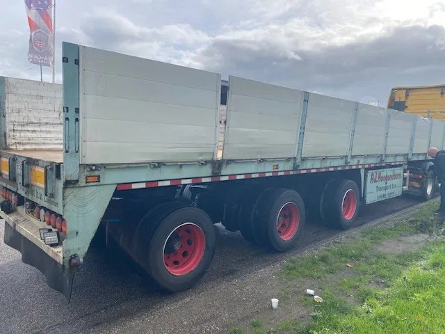 Floor stenenoplegger, 3 asser uitschuifbaar met stuuras en liftas - סמיטריילר צד נופל/ שטוח: תמונה 4 Floor stenenoplegger, 3 asser uitschuifbaar met stuuras en liftas - סמיטריילר צד נופל/ שטוח: תמונה 4